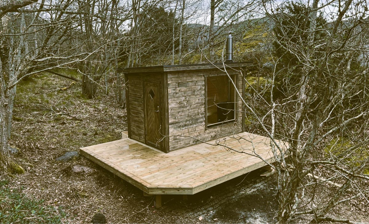 Skräddarsydd bastustuga från Bastudden