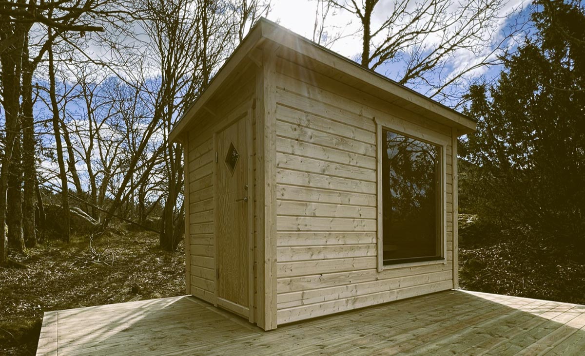 Skräddarsydd bastustuga från Bastudden